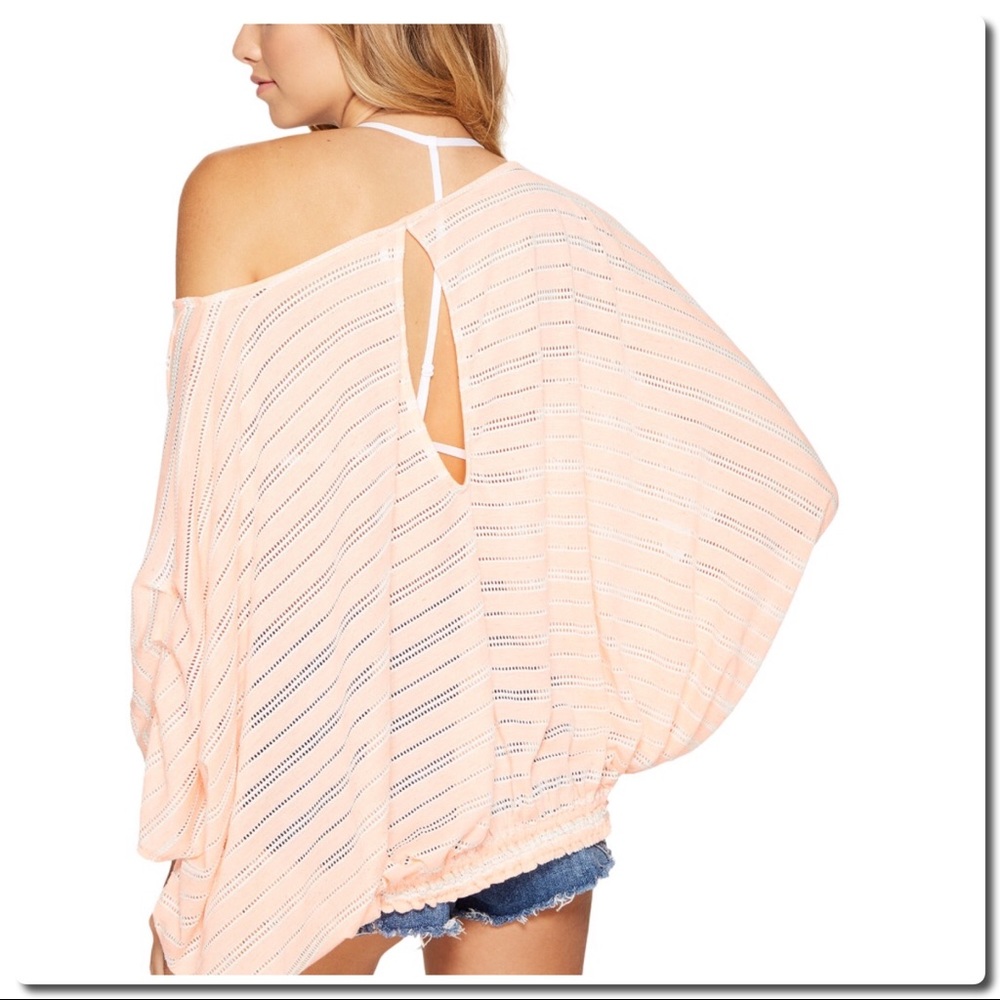 Free People Azalea Eyelet Stripe Top - Picture 5 of 8